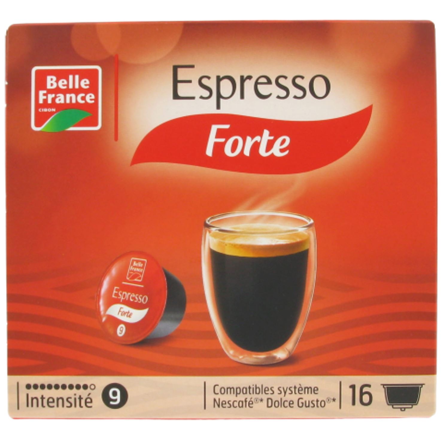 Capsule Dolce Gusto expresso forte x 16